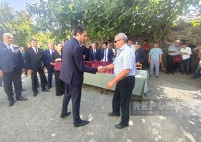 Great Return: 33 families relocated to Khanyurdu village in Khojaly district receive house keys