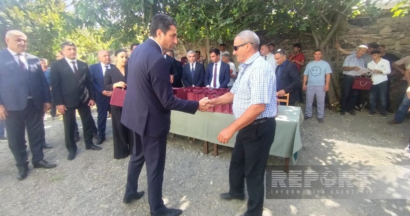 Great Return: 33 families relocated to Khanyurdu village in Khojaly district receive house keys