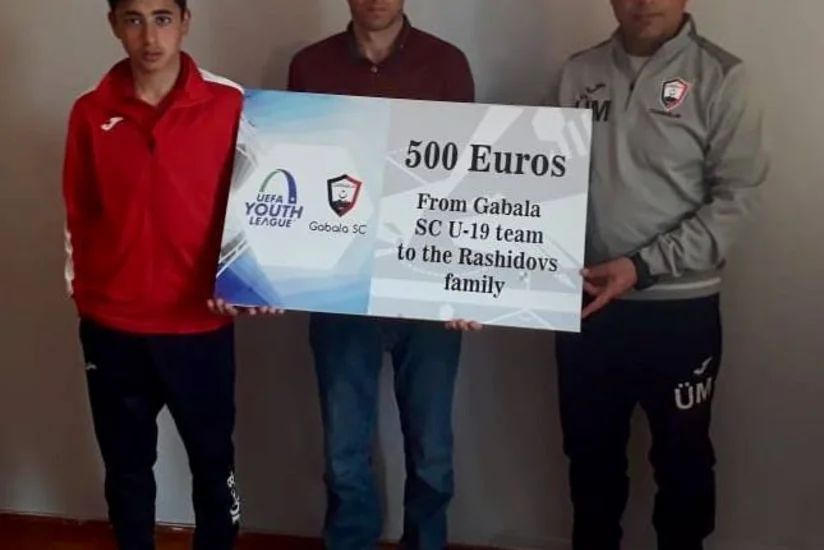 Qəbələ klubu UEFA-nın ayırdığı pulu əməliyyata ehtiyacı olan şəxsə bağışlayıb