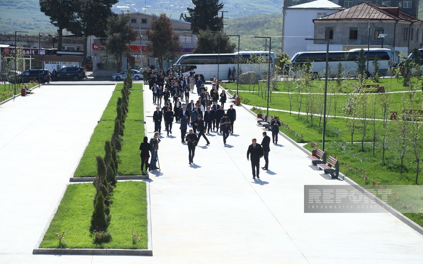 Reps of diplomatic corps in Azerbaijan visit Khankandi