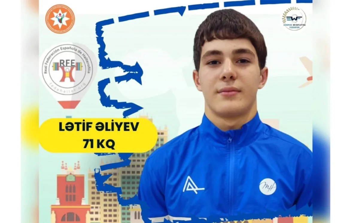 Azerbaijani weightlifter secures gold, silver at European championship