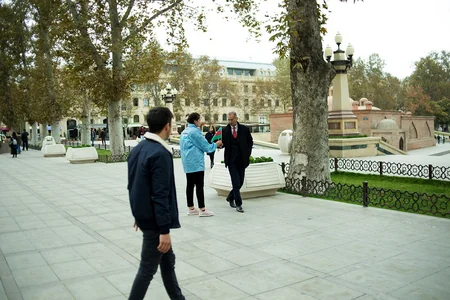 YAP Gəncədə yürüş təşkil edib