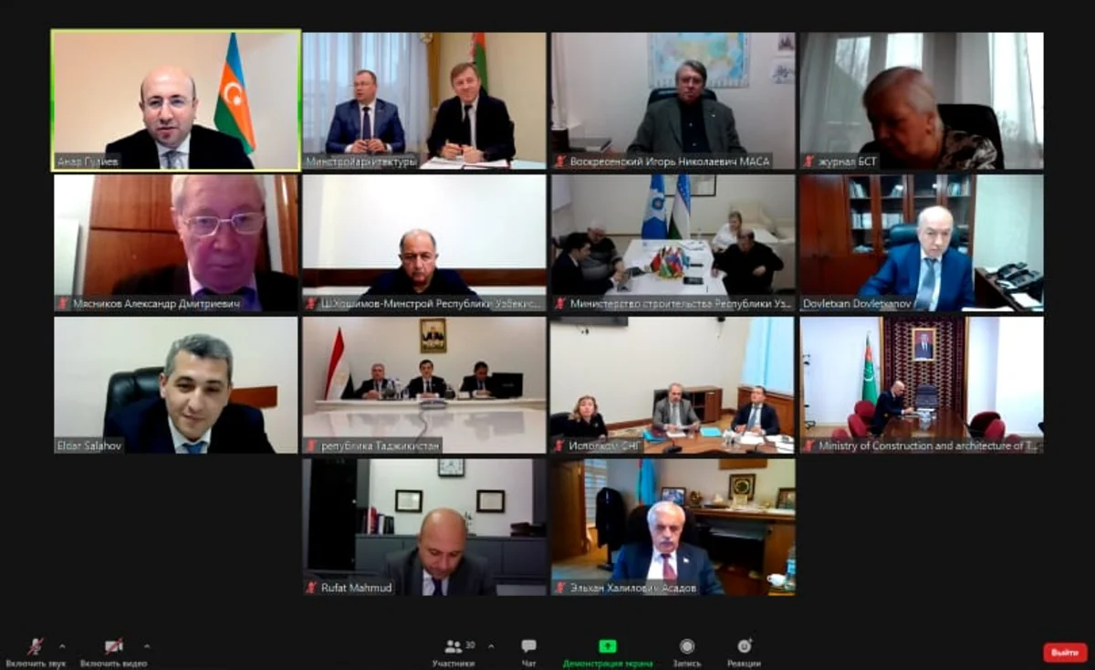 MDB ölkələri şəhərsalma və tikinti sahələrində əməkdaşlığı genişləndirirlər