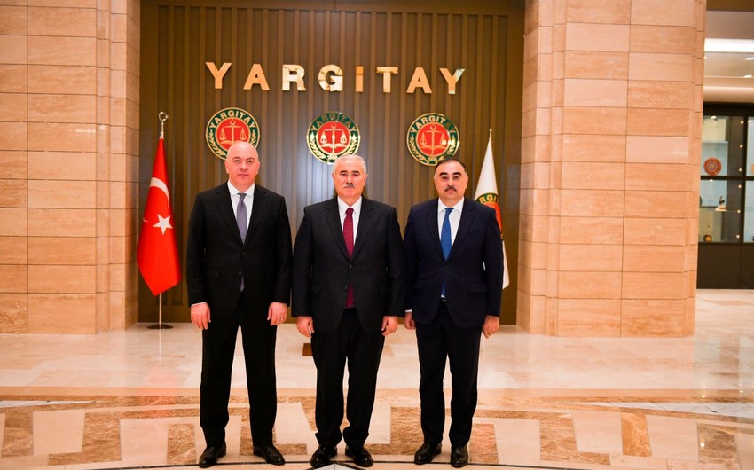 Türkiyənin 3 yüksək vəzifəli şəxsinə Azərbaycanın yubiley medalları təqdim olunub