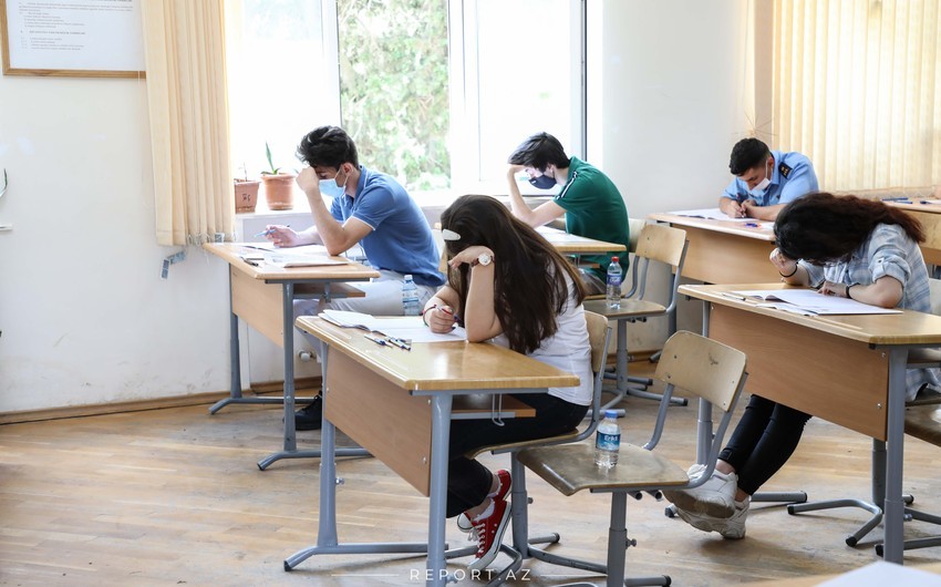 “Azərbaycan dili” fənni üzrə keçirilən test imtahanı başa çatıb