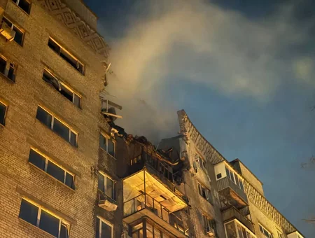 Russian drone strike on high-rise in Dnipro: Number of casualties increased