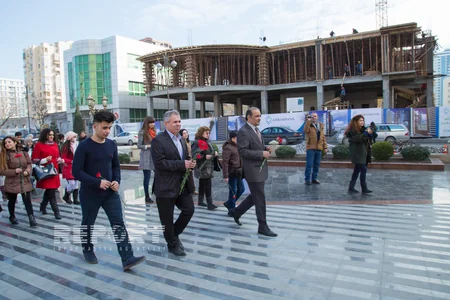 Xocalı balaca rəssamların gözü ilə - FOTOREPORTAJ