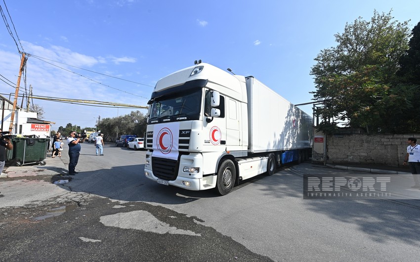Azerbaijan Red Crescent Society sends humanitarian aid to Armenians living in Karabakh