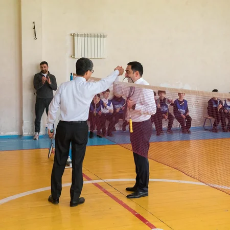 Yaponiyanın Azərbaycandakı səfiri və ABF rəhbərliyinin məktəblilərlə görüşü olub