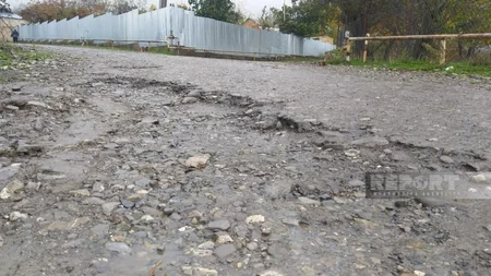 Oğuzda uzun illərdir təmir olunmayan yol yararsız vəziyyətə düşüb