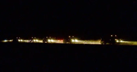 During exercises, troops were redeployed at night - VIDEO