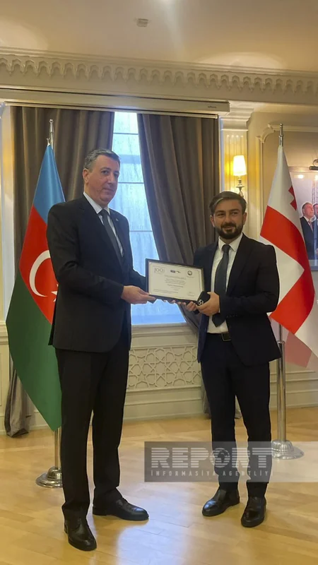 Azərbaycanın Gürcüstandakı səfirliyi bir qrup şəxsi təltif edib