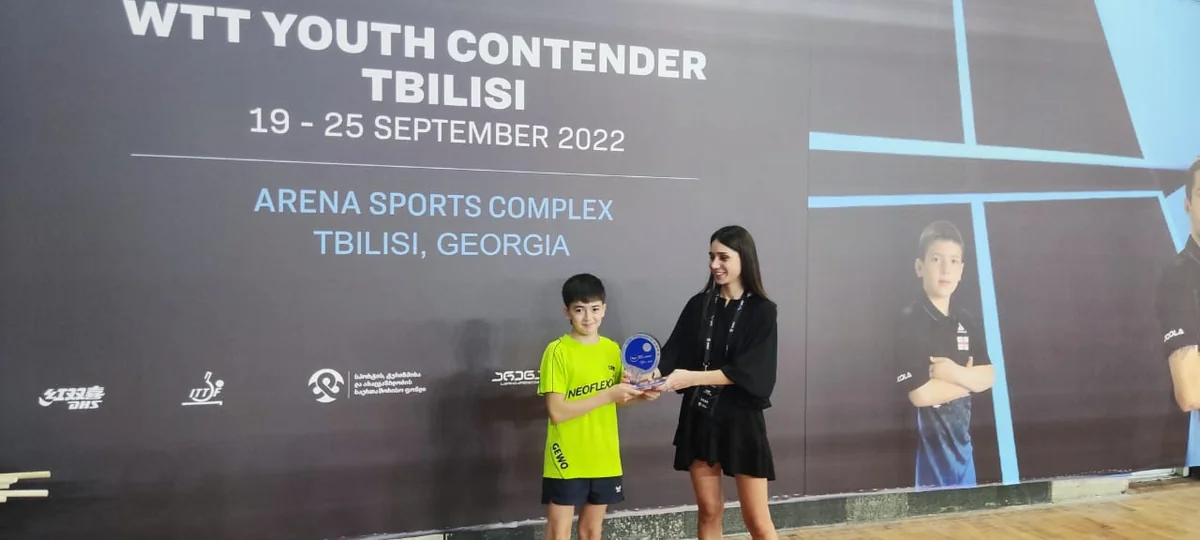 Azərbaycanın stolüstü tennisçisi beynəlxalq turnirdə bürünc medal qazanıb