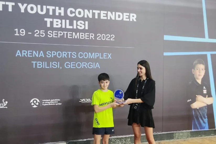 Azərbaycanın stolüstü tennisçisi beynəlxalq turnirdə bürünc medal qazanıb