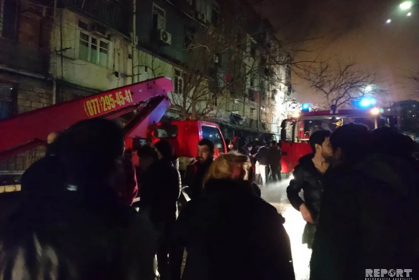 Xaçmazda ev yanıb, ata və oğlu ölüb