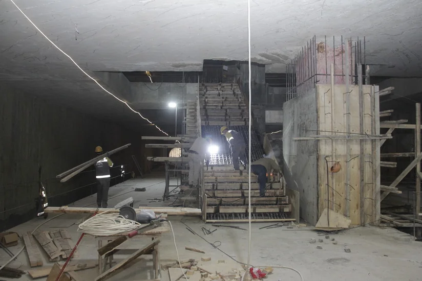 Bəxtiyar Məmmədov: “Metronun B-04 stansiyasında bəzi işlər artıq başa çatdırılıb