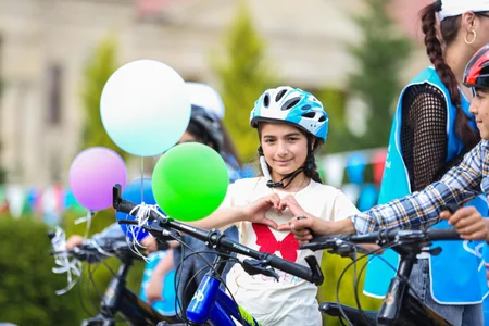 200 bicycles gifted to children across Azerbaijani districts at Leyla Aliyeva's initiative