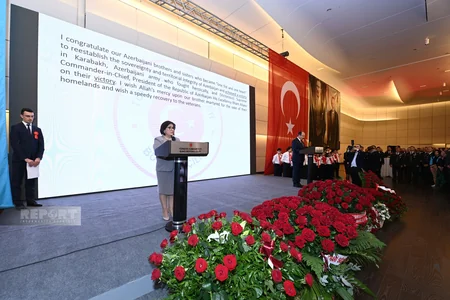 Heydər Əliyev Mərkəzində Türkiyənin yaranmasının 99-cu ildönümü qeyd olunub