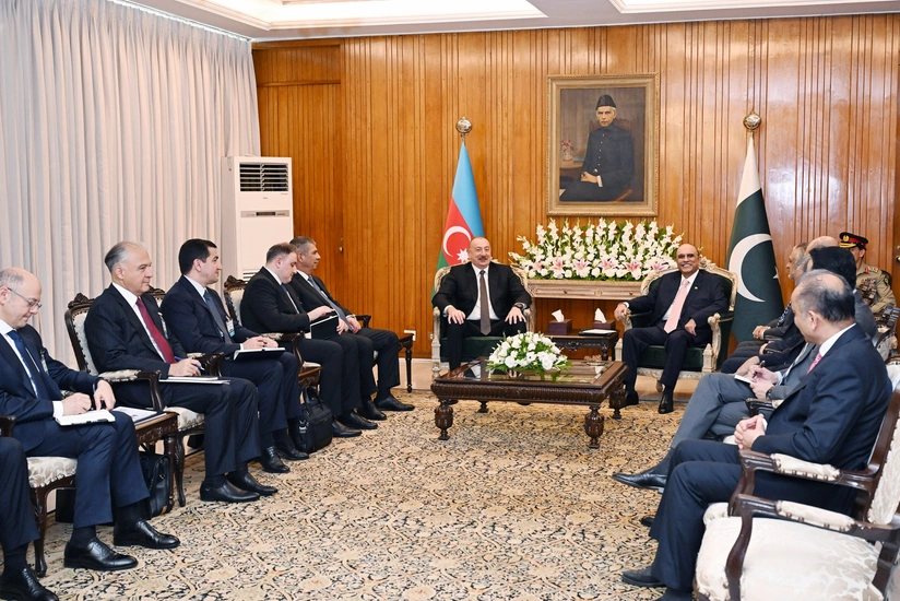 İlham Əliyev Pakistanın Prezidentini COP29-a dəvət edib