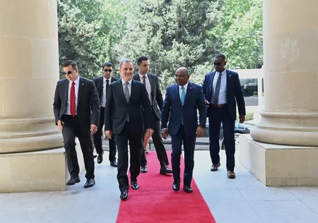 Azerbaijani FM receives president of UN General Assembly