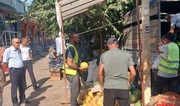 Cəlilabadın Göytəpə şəhərində qanunsuz küçə ticarəti ilə bağlı reyd keçirilib