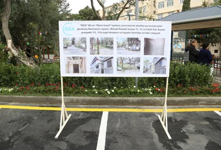 Bakıda daha bir həyət abadlaşdırılıb