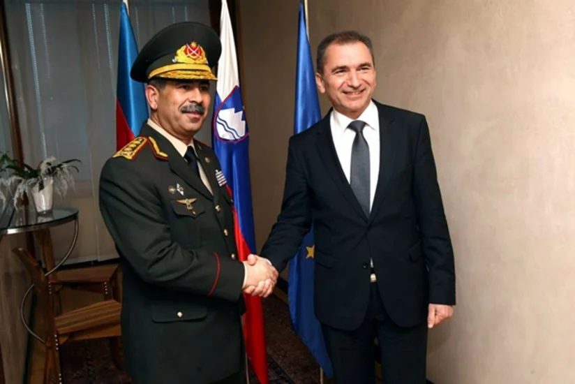​Azərbaycanla Sloveniya arasında hərbi əməkdaşlığın perspektivləri müzakirə edilib