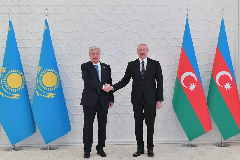 President Ilham Aliyev makes phone call to President of Kazakhstan