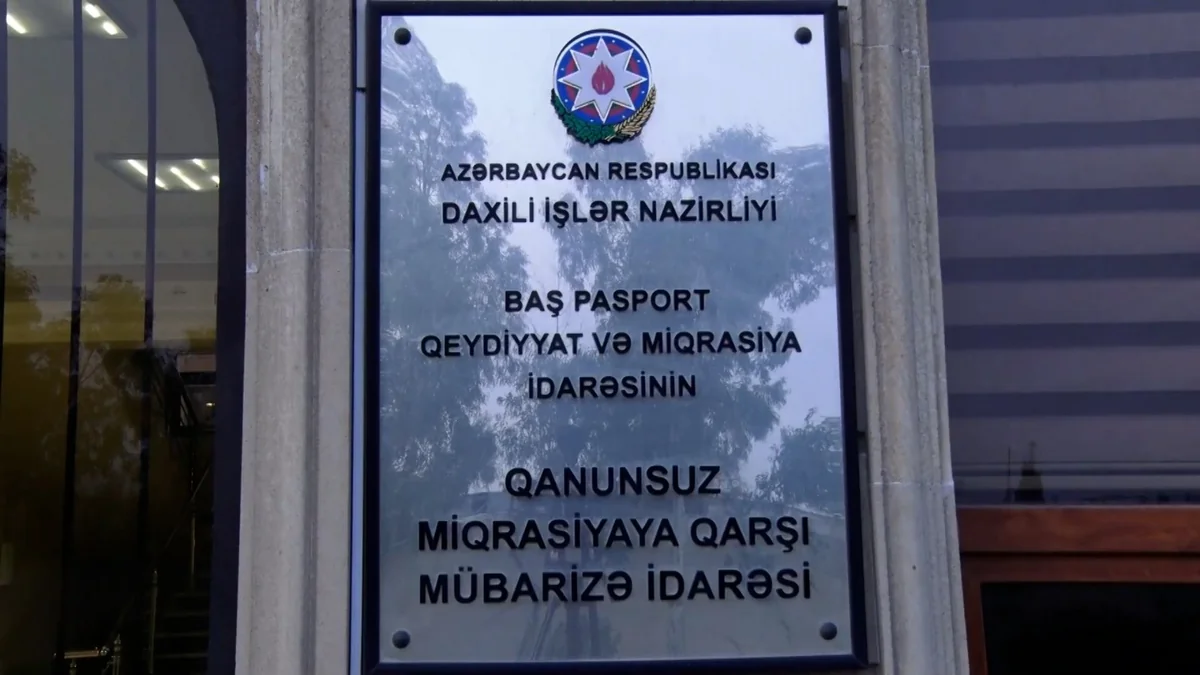 Sentyabrda Bakıda qanunsuz yaşayan 40 əcnəbi polis əməkdaşları tərəfindən saxlanılıb