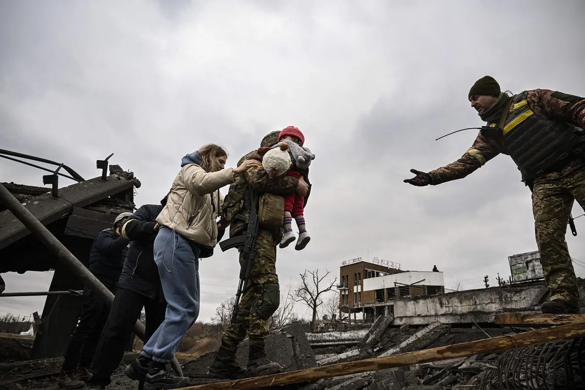 Ukrainian residents of Izium forcibly evacuated to Russia