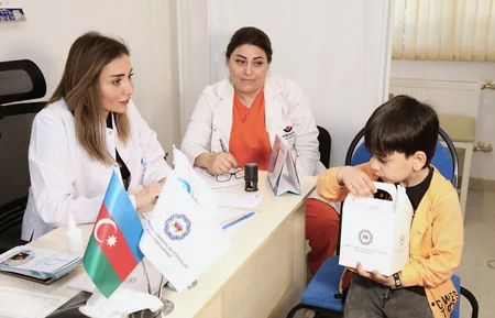 “Həmkardan həmkara qayğı ilə” sosial layihəsi Şabranda davam etdirilib