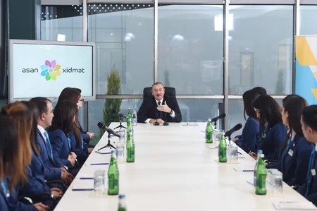 President Ilham Aliyev attended opening of “ASAN Həyat” complex in Shamakhi