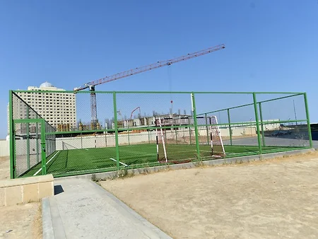 AFFA jurnalistlər üçün tikilmiş binanın ərazisində yeni meydança istifadəyə verib