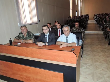 Qubada N saylı hərbi hissədə “Dini radikalizmlə mübarizə yolları” mövzusunda tədbir keçirilib