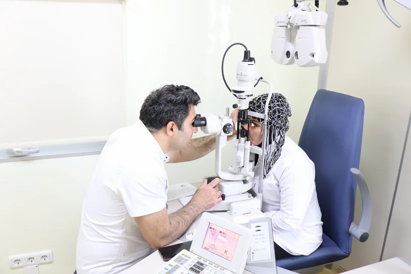 Füzuli şəhərində ikigünlük oftalmoloji səyyar müayinələr təşkil edilib