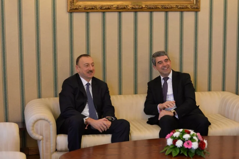 ​Azərbaycan Prezidenti ilə Bolqarıstan Prezidenti arasında təkbətək görüş olub