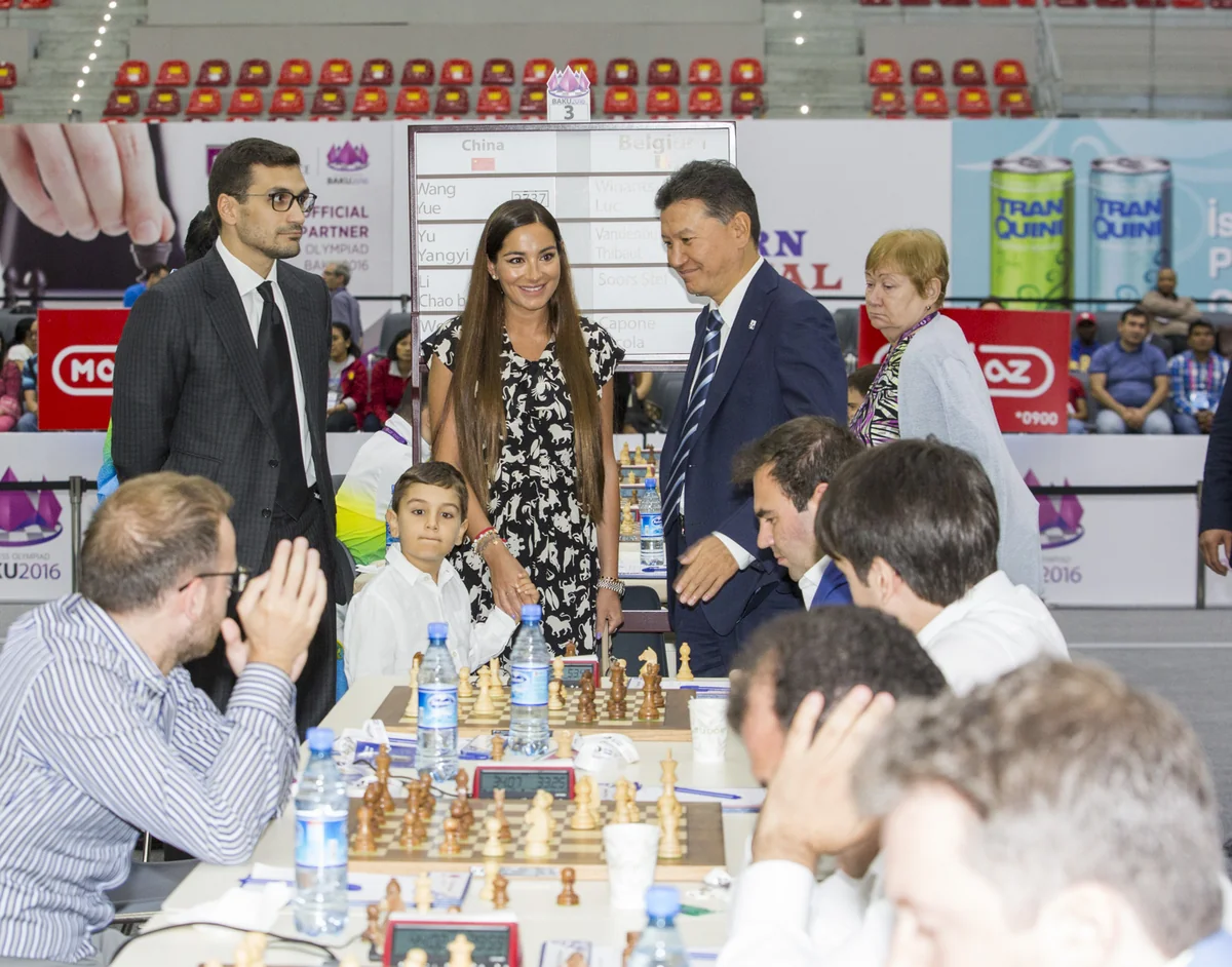 Arzu Aliyeva visits Baku Chess Olympiad venue, reviewed playing hall