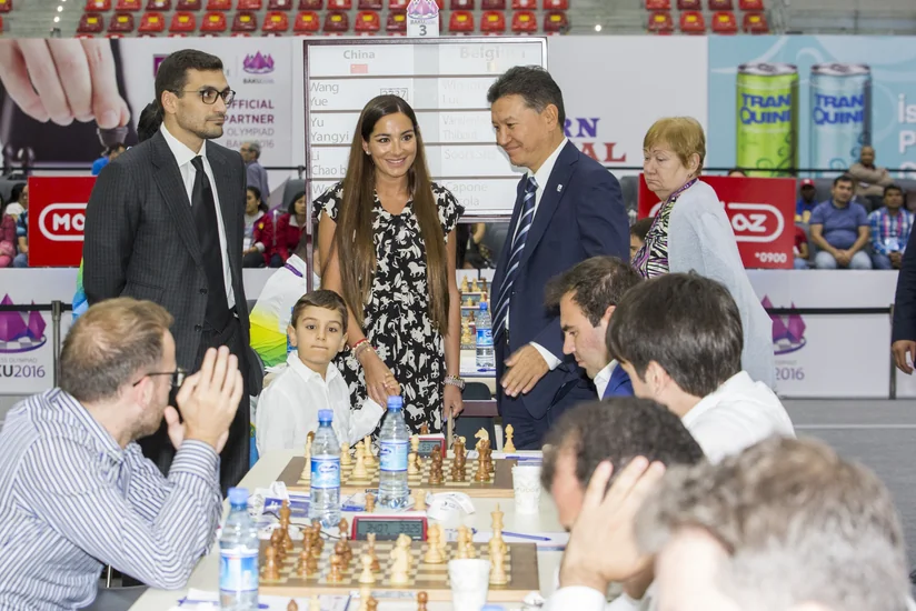 Arzu Aliyeva visits Baku Chess Olympiad venue, reviewed playing hall