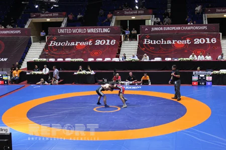 ​Azərbaycan güləşçiləri gənclərin Avropa çempionatında 1 qızıl və 1 gümüş medal qazanıb - FOTO