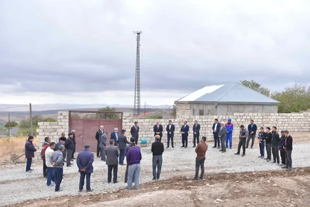 Azərbaycanda daha bir yaşayış məntəqəsinin içməli su problemi həll edilib