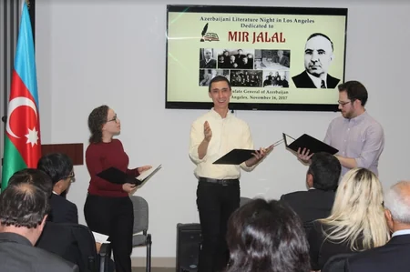 Mir Cəlal Paşayevin ingilis dilinə tərcümə edilən kitabı Los-Ancelesdə təqdim olunub