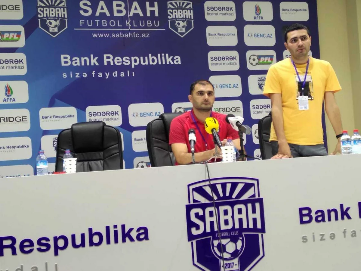 Zirənin baş məşqçisi: Futbolçular bu gün xarakter göstərdilər