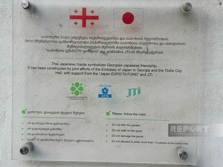 Görkəmli Azərbaycanlılar Panteonu: dostluq rəmzi - Tbilisi Botanika Bağından REPORTAJ