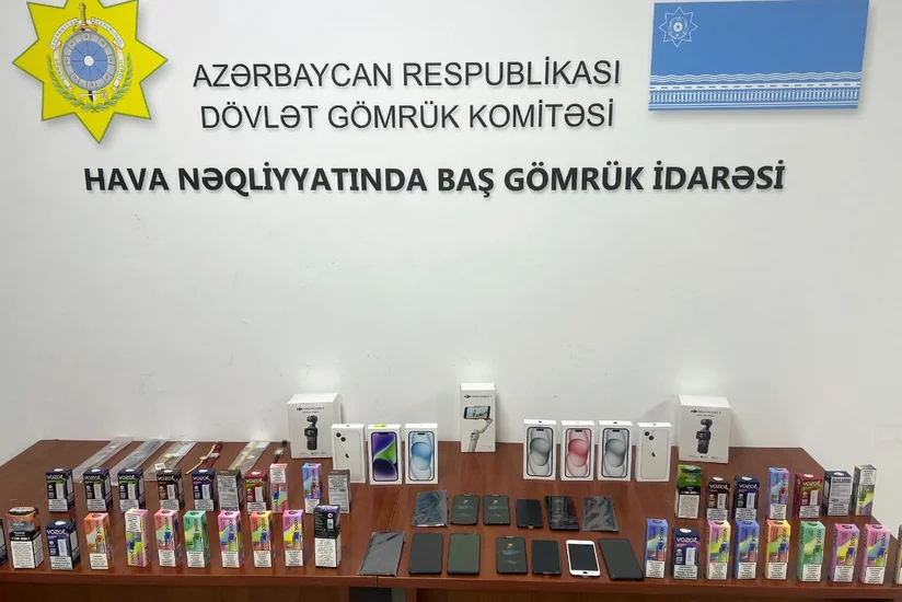 Azərbaycan gömrükçüləri ölkəyə qanunsuz mal gətirilməsinin qarşısını alıb