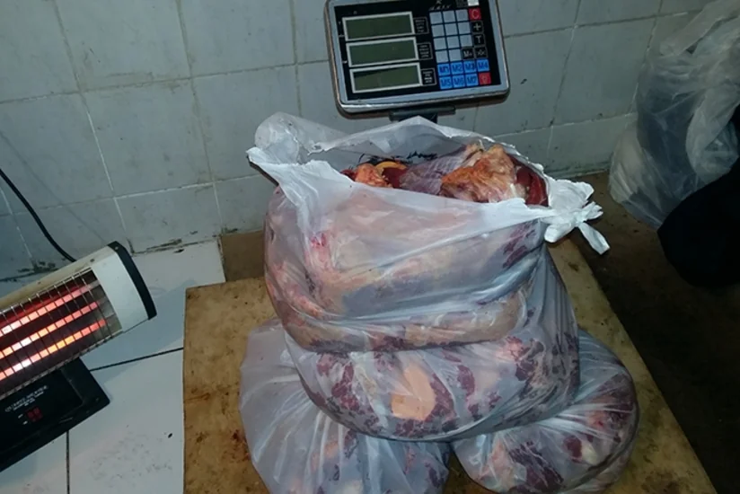 Təzə bazarda qanunsuz fəaliyyət göstərən sex aşkarlanıb