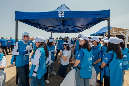 Şüvəlanda sahilyanı təmizlik aksiyası təşkil edilib