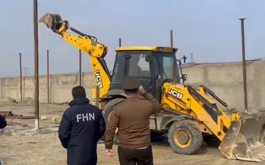 Abşeronda qanunsuz tikintilərin qarşısı alınıb