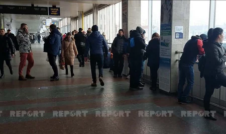 Kiyevdən 1200 azərbaycanlı Moldova istiqamətində yola salınıb - FOTOREPORTAJ