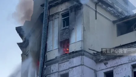 Kiyevə növbəti irimiqyaslı raket hücumunun nəticələri - FOTOSESSİYA