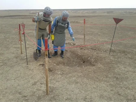 ​ANAMA: 3467 ədəd partlamamış hərbi sursat, 15 ədəd piyada əleyhinə mina zərərsizləşdirilib - FOTO